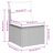 vidaXL Garden Sofa Set with Cushion 7 pcs Grey Poly Rattan-1539151358