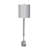 Mercedes 1 Light Silver Table Lamp