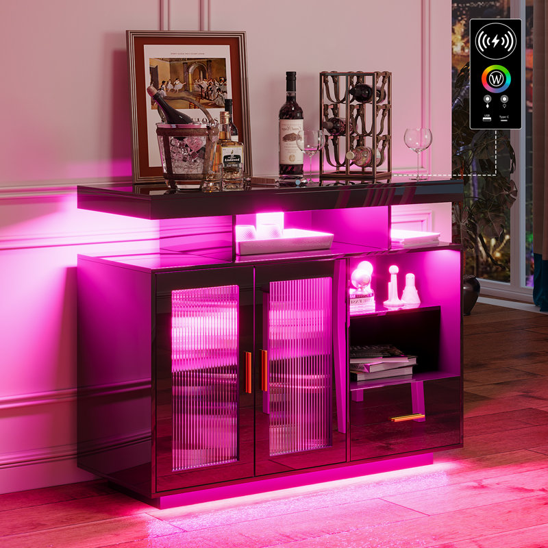 100.08cm Sideboard, Black