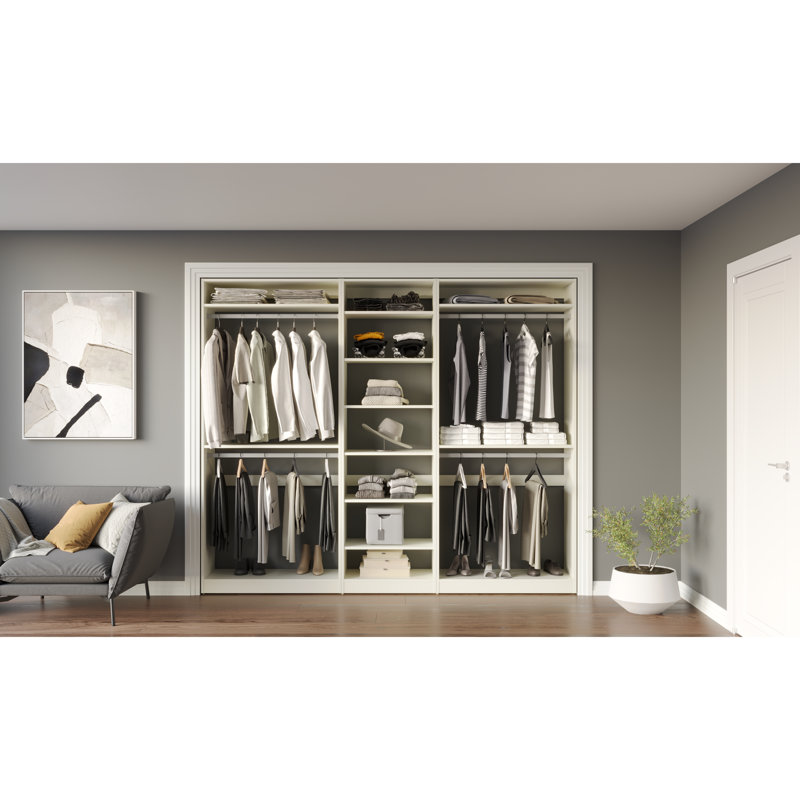 100 5/16" Closet System, White