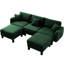 Canapé modulaire en tissu Boucle-1849018339