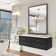 Iron rectangular bathroom wall mounted mirror, vertically or horizontally installed vanity mirror