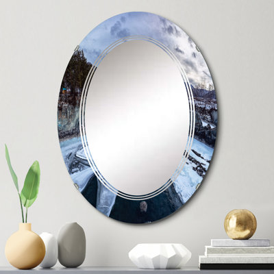 Miroir de salle de bain sans cadre