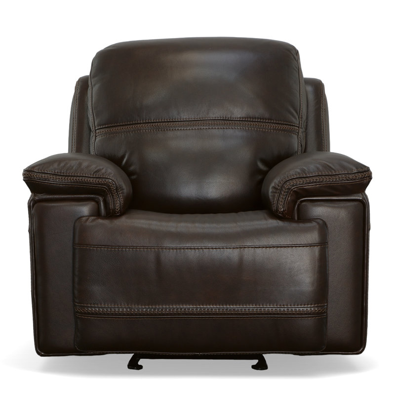 Fauteuil inclinable électrique avec repose-tête Fenwick, Marron foncé