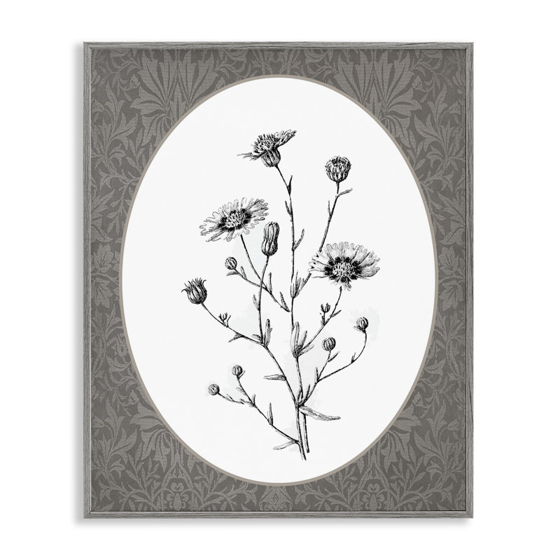 Paquet de marguerites sauvages, estampe numérique encadrée, Estampe numérique Farmhouse, H 30 po x l 24 po