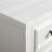 4 Drawers Retro Dresser Tall Storage Chest with Handles with for Bedroom and Living Room-659955695