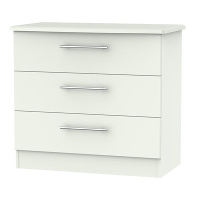 Fully Assembled Levine 3 Drawer Chest