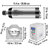 VFD CNC Spindle Motor Kits 110V CNC Spindle Motor Kits 2.2KW