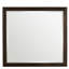 Noyer Isolde X P 38 po Miroir rectangulaire H