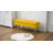 Velvet Storage Bench with Gold Legs Nailhead Trim, Upholstered Bedroom Bench for End of Bed-1377762630-1395960273