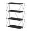 Besi 59.99cm W Metal Shelving Unit-113644981