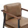 Atik Upholstered Counter Stool with Metal Frame