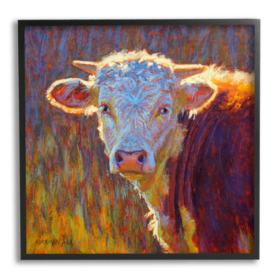 Vache moderne, impression giclée par Rita Kirkman