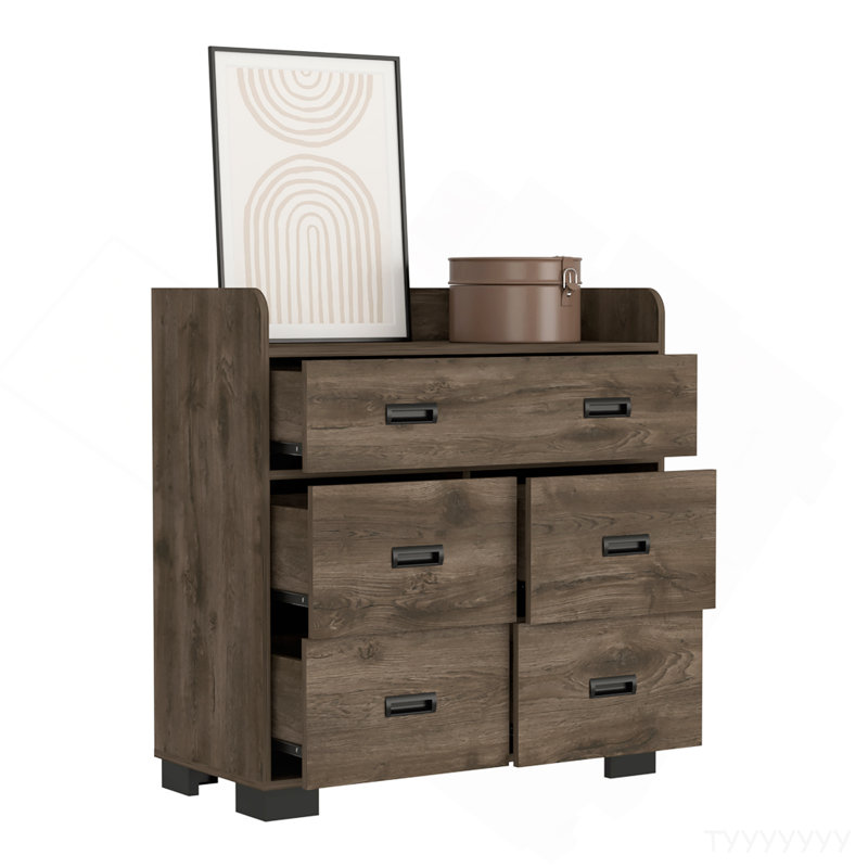 Dresser Wuuman, Bedroom, Dark Brown, Dark Brown