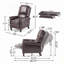 Fauteuil inclinable en cuir synthétique-884380229