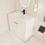 Ensemble de meuble-lavabo simple 36 po avec plateau en résine-107142170