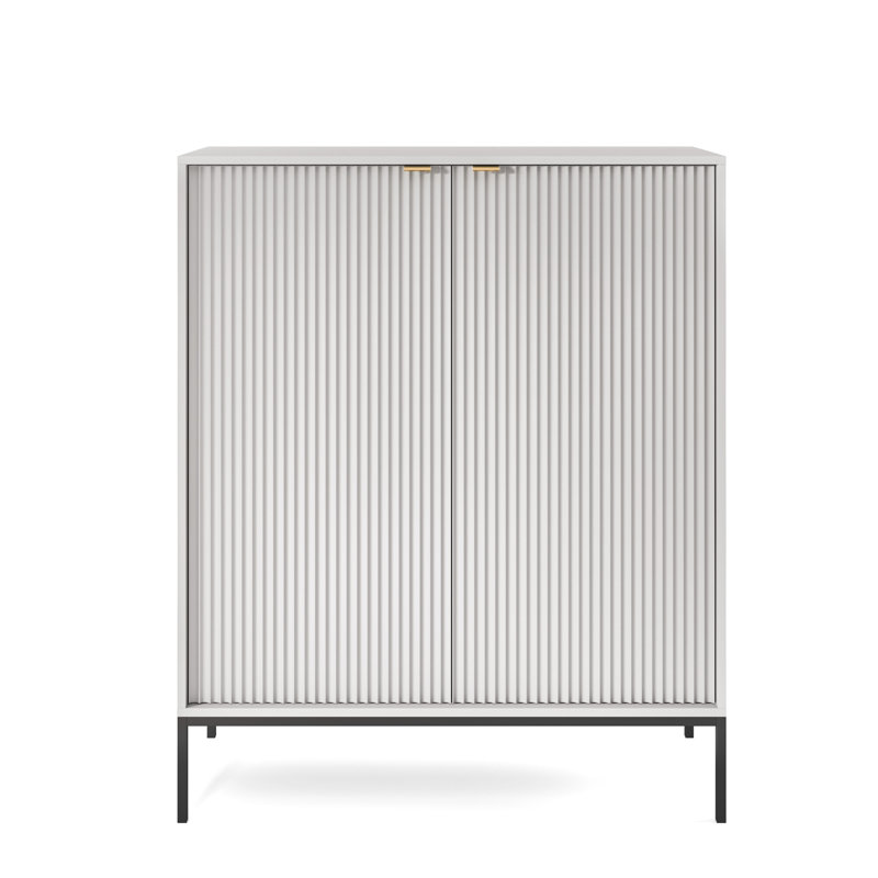 Lineham 104 Cm Wide Highboard, Grey