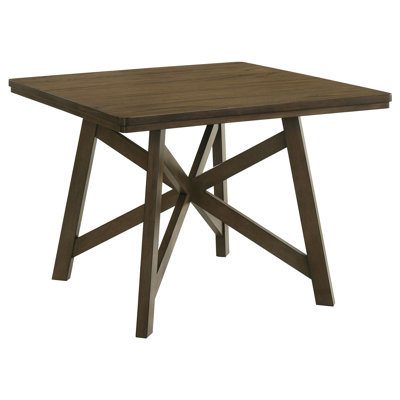 Maxine Brown Square Counter Height Dining Table