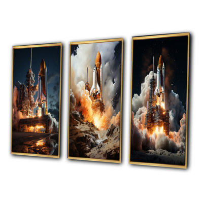 " Space Shuttle Payload Deployment " 3 - Pieces
