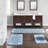 Cotton Tufted Bath Rug Blue-1949847799