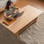 Table basse Burlywood