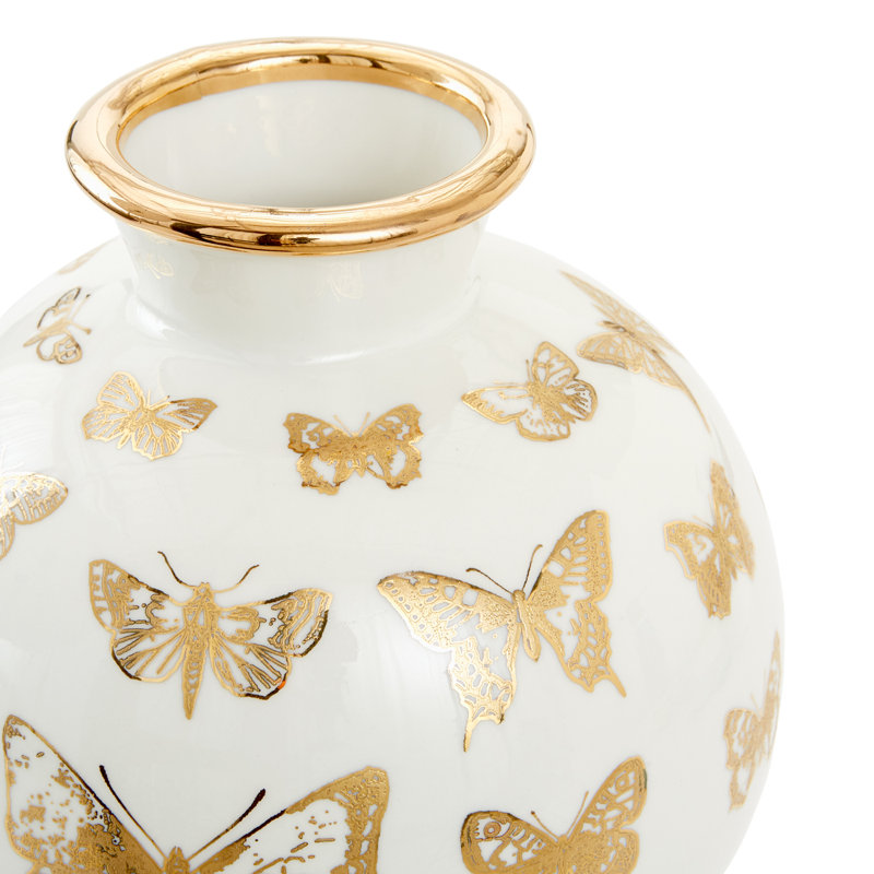 Vase rond Botanist Butterfly