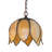 10" Wide Tulip Pendant