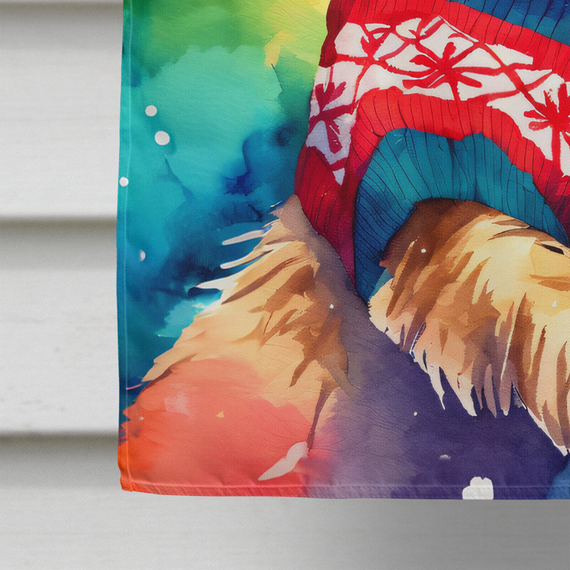 Double Sided Polyester Christmas, 40" H x 28" W