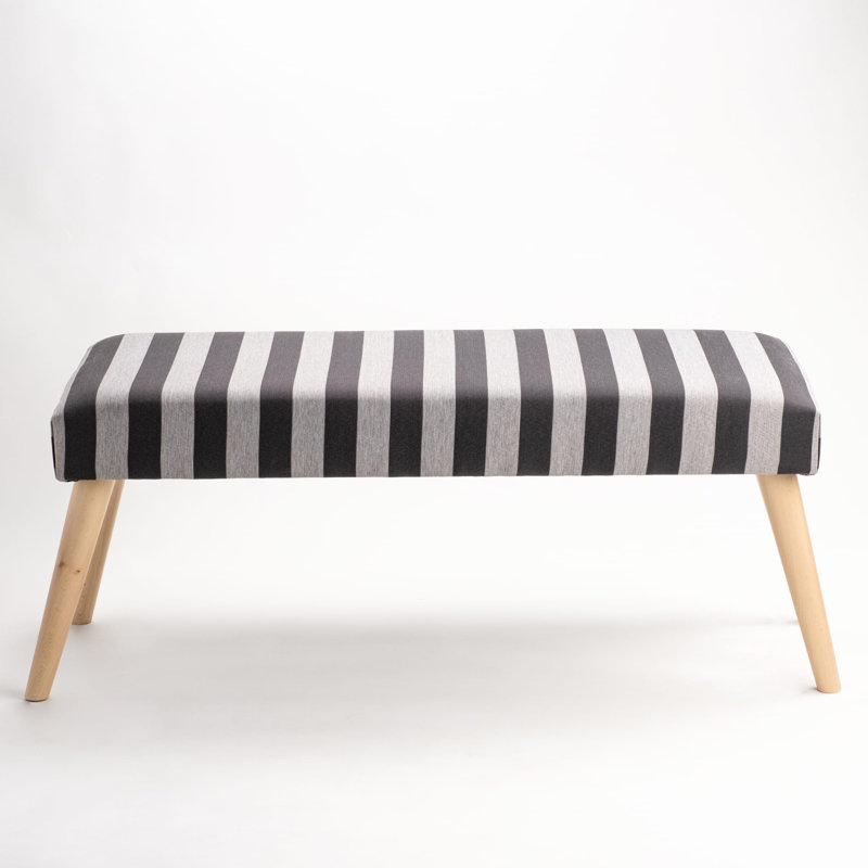 Koret Velvet Upholstered Bench, H45 x W120 x D35cm