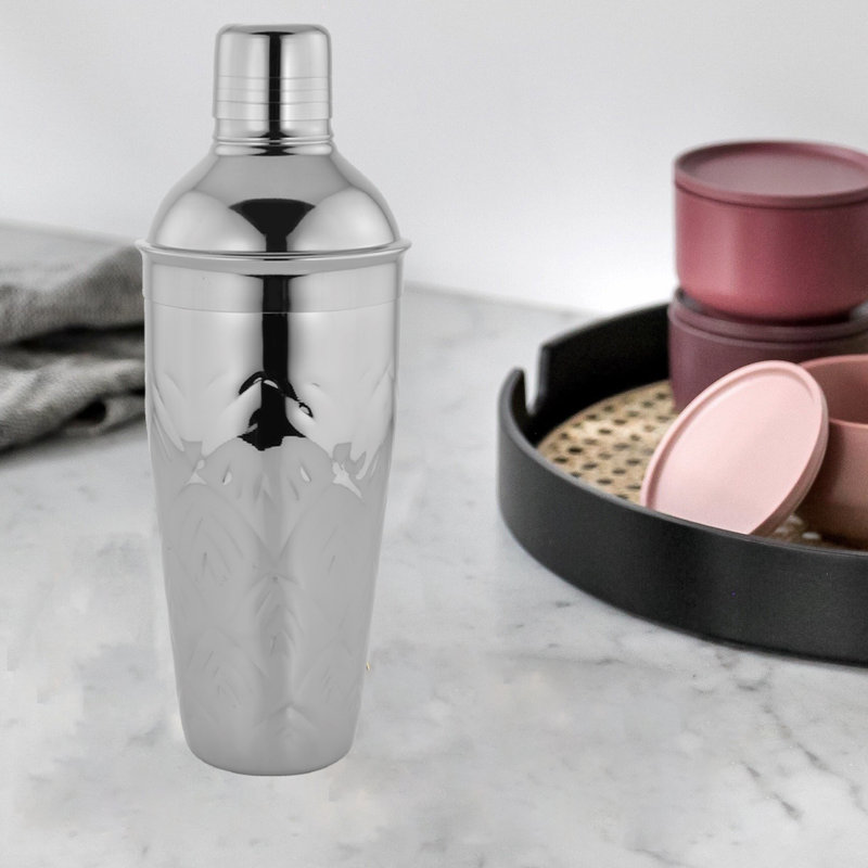 Stainless Steel Shaker, Mountain Shiny