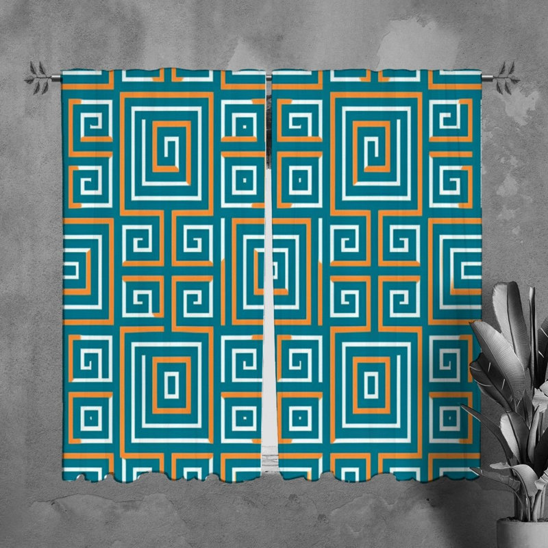 Paire de rideaux obscurcissant en polyester Noirin, L 40 po x L 82 po
