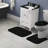 Treye Nylon 3 Piece Bath Rug Set with Non-Slip Backing-15667598
