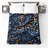 Blue Bronze Floral Pattern Quilted Bedspread All Sizes-128736821