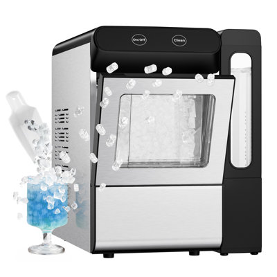 Comptoir Euhomie 25 lb Machine à glaçons portative avec réservoir d'eau externe