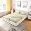 Grand cadre de lit tapissier grand avec tissu épais, cadre de lit rembourré confortable, tissu chenille, avec tête de lit et cadre de lit uni-603966218-603966221