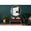 Huldar Glass Flat Wall Mirror