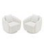 Daxia 72cm Wide Tufted Yes Barrel Chair With Pillow-1423435178