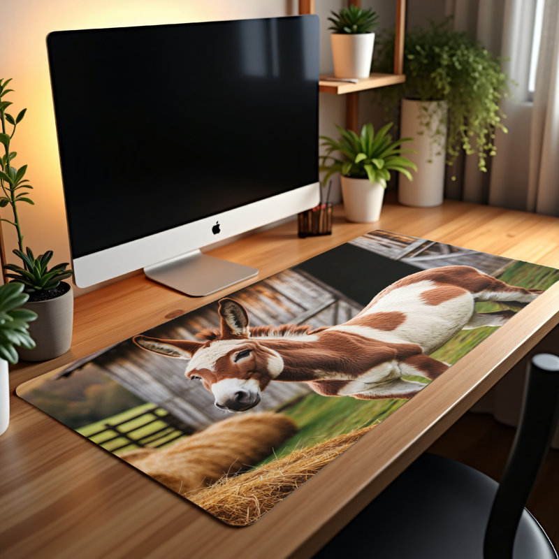 Polyester Desk Pad, 31.5x15.5
