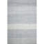 Hand Knotted Area Rug in Ivory/Gray