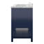 Meuble-lavabo double 72 po avec plateau en marbre Sivam-246597875