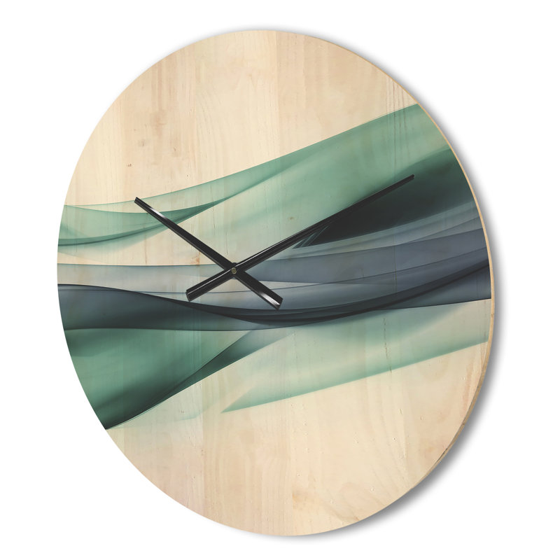 Horloge murale Fractal Lines, Petit