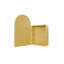 Pharmacie d'angle en métal 18 x 24 pouces avec miroir arqué-1417828925