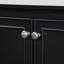 Meuble-lavabo 30 po avec lavabo, armoire multifonctionnelle avec portes et tiroir, cadre solide et panneau de fibres à densité moyenne, noir-116234327