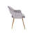 Linkoski 17.91'' H Velvet Upholstered Armchair-1850327520