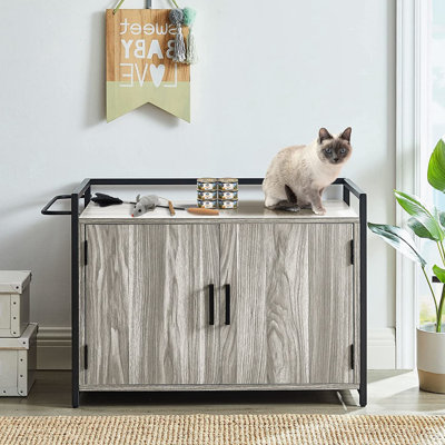 Wood Litter Box Enclosure