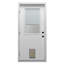 Porte d'entrée avant en fibre de verre Smooth-30885584-30885583-31387427