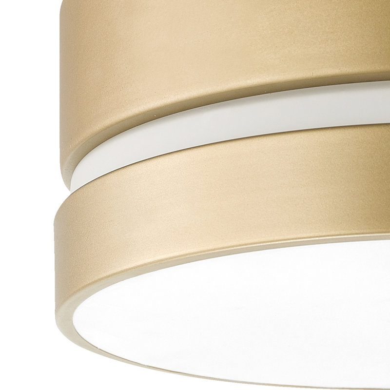 Minier Frosted Glass Flush Mount