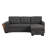 Upholstered L-Shaped Sectional Reversible-88672496