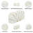 Modern Marble Bookends with Gold Inlay Set of 2-53424628