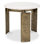 Side Table Bodega Antique Brass Finish